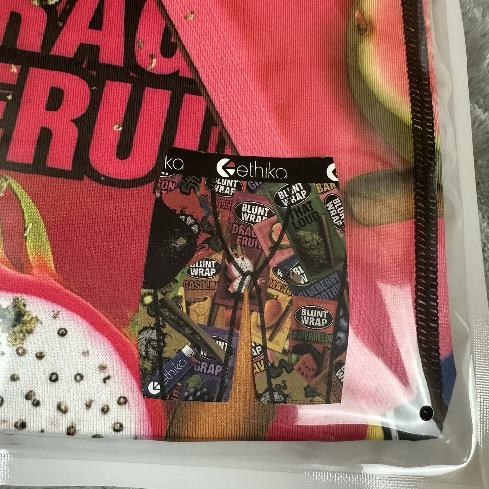 Ethika The Staple Boxer Briefs Underwear Men's 2XL It's A Wrap Dragon Fruit NEW